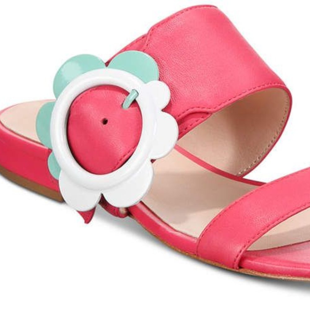 Kate Spade Fabi pink flower sandals
